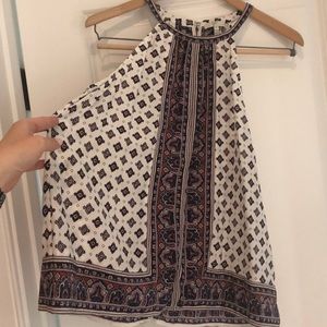 Joie silk halter tank